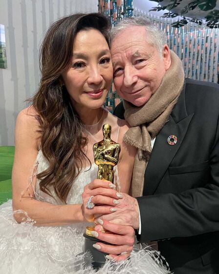 Michelle Yeoh e Jean Todt 