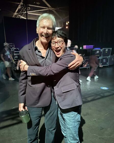 Ke Huy Quan, Harrison Ford