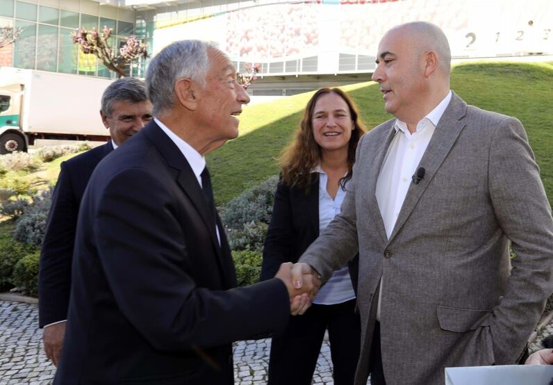 Aniversário do Correio da Manhã, Marcelo Rebelo de Sousa com Paulo Fernandes, Ana Dias e Carlos Rodrigues