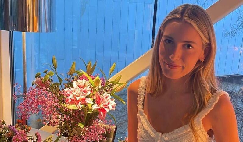 Daniela Svedin Figo teve direito a uma festa de aniversário muito floreada