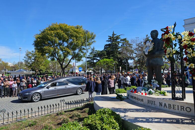 Rui Nabeiro, homenagem, cortejo fúnebre