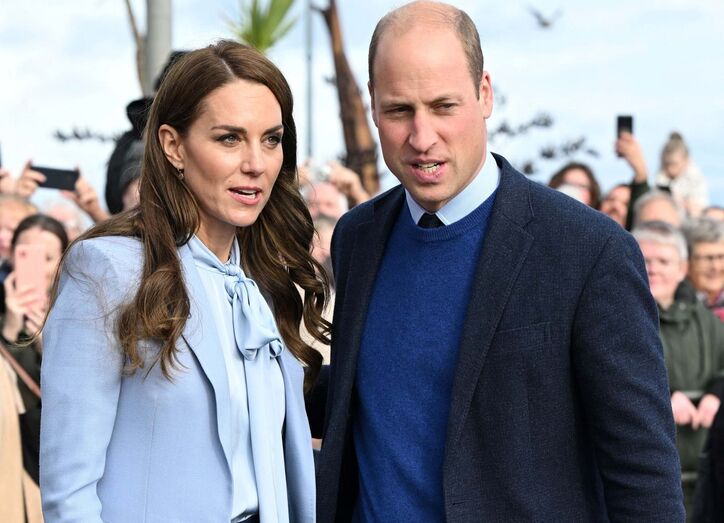 Kate Middleton e o príncipe William