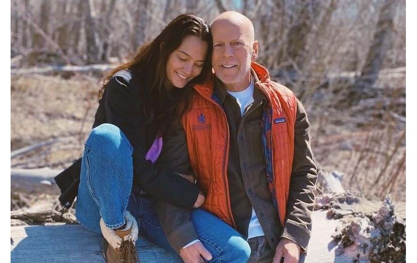 Bruce Willis e Emma