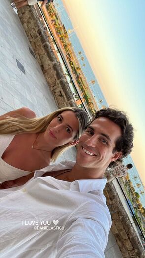 Daniela Svedin Figo, aniversário, Beltran Lozano