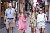 Felipe, Letizia, palma de maiorca,sofia, leonor,