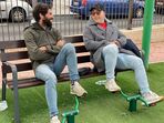 Cayetano Rivera com o irmão, Kiko