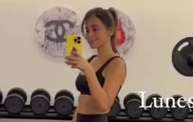 Mulher de Messi imita Georgina no ginásio... mas Antonela Roccuzzo não tem as curvas de Gio