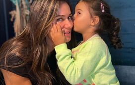 Cláudia Vieira passa por grande susto com a filha mais nova