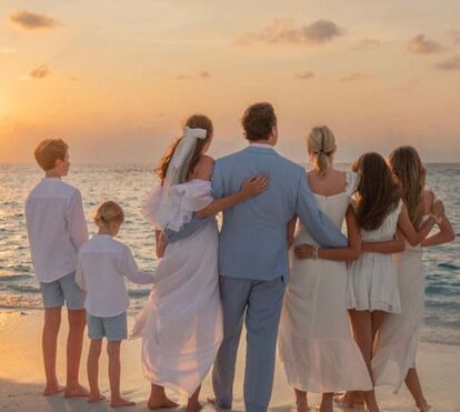 Amor no paraíso. Jamie Oliver renova votos de casamento em cenário de cortar a respiração 