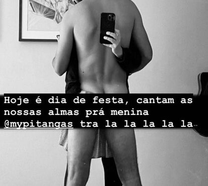 Surpresa: 'ex' de Carolina Deslandes mostra-se todo nu ao lado de novo amor