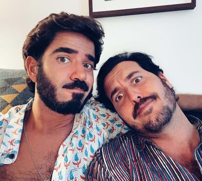 As fotos mais românticas de António Bravo com o Lu (Luís Henrique)