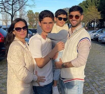 A felicidade de Gonçalo de Quinaz que voltou para a ex-mulher, a mãe dos dois filhos