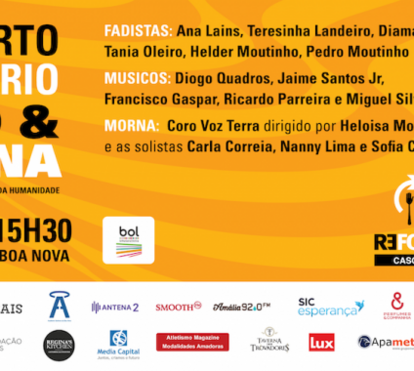 Concerto solidário de Fado e Morna a favor da Refood-Cascais