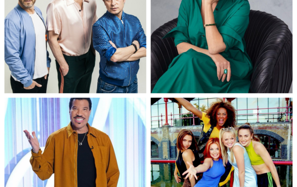 Take That, Spice Girls, Bette Midler, Lionel Richie