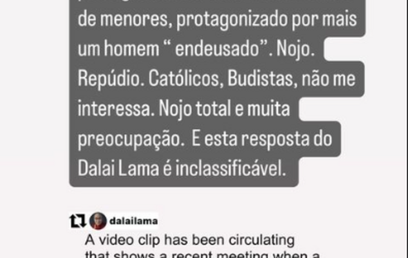 rita ferro rodrigues, dalai lama