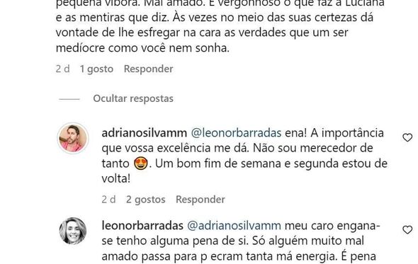Adriano Silva Martins, Leonor Barradas