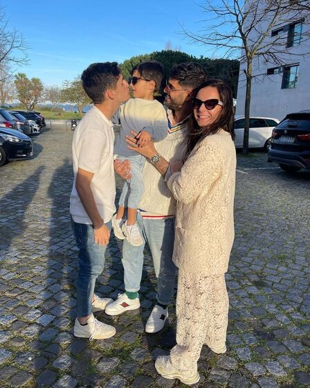 A felicidade de Gonçalo de Quinaz que voltou para a ex-mulher, a mãe dos dois filhos