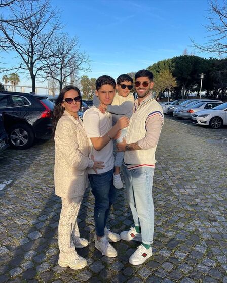 A felicidade de Gonçalo de Quinaz que voltou para a ex-mulher, a mãe dos dois filhos