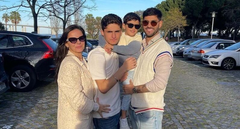 A felicidade de Gonçalo de Quinaz que voltou para a ex-mulher, a mãe dos dois filhos