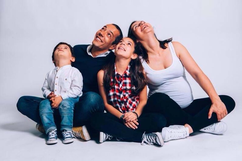 Hugo Nascimento, Joana e filhos
