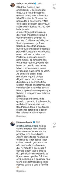 João Paulo Sousa, Sofia Sousa