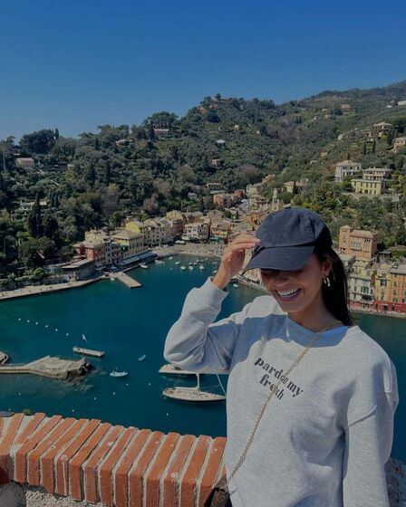 Francisca Cerqueira Gomes, Pierre Gasly, Portofino, férias