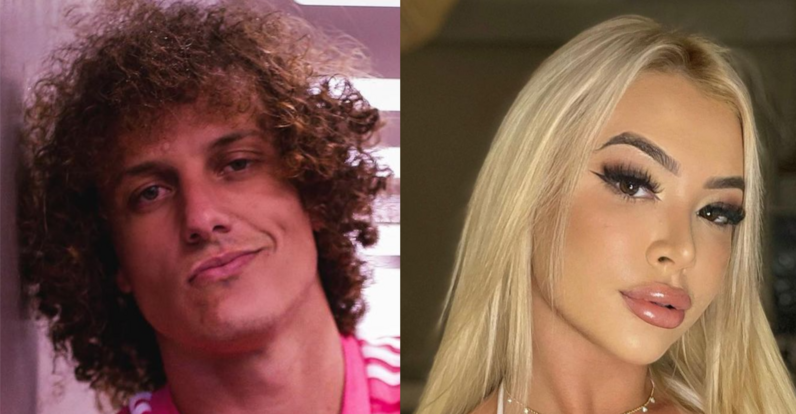 David Luiz, Júlia Calsing