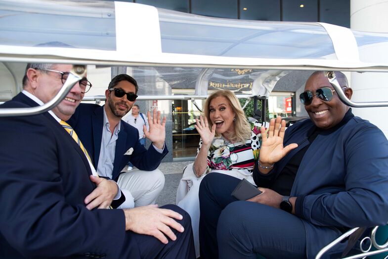 Quintino Aires, Adriano Silva, Teresa Guilherme e Daniel Nascimento