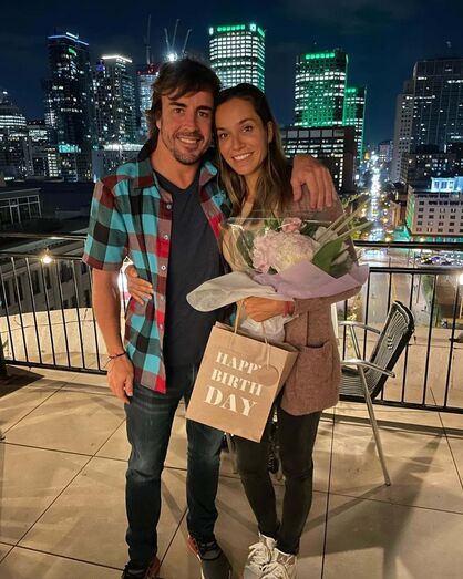 Fernando Alonso, Andrea Schlager