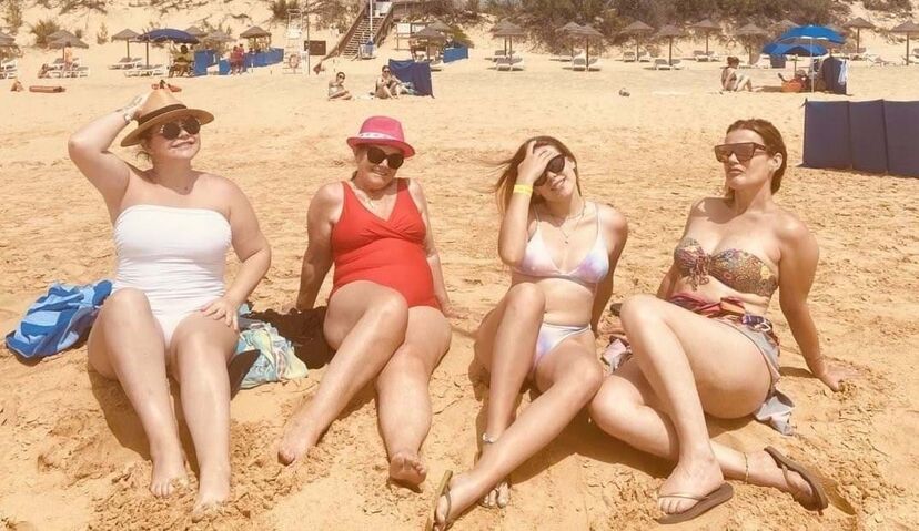dolores aveiro, elma aveiro, katia aveiro