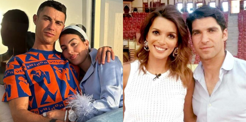 Cristiano Ronaldo, Georgina Rodríguez, Maria Cerqueira Gomes, Cayetano Rivera