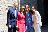 Letizia, Leonor, Sofía, Felipe VI