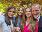 Letizia, Leonor, Sofía, Felipe VI