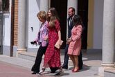Crisma da infanta Sofia. Sofia, Leonor, Paloma Rocasolano e Jesus Ortiz
