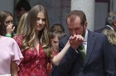 Crisma da infanta Sofia, Leonor, Jesus Ortiz