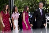 Crisma da infanta Sofia, Felipe VI, Leonor, Letizia