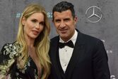 Helen Svedin e Luís Figo 