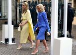Finnegan e Jill Biden, neta e mulher de Joe Biden