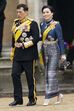 Rei Vajiralongkorn da Tailândia e rainha Suthida 