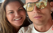 Katia Aveiro com a família de Ronaldo