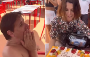 A surpresa de Beatriz Barosa no aniversário de Manuel Marques que deixou o ator... de boca aberta