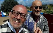Goucha e Rui Oliveira perdidos de riso após peripécia em aeroporto