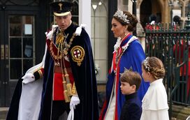 O gesto amoroso do príncipe William para Kate Middleton na coroação que quase passou despercebido