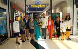 MULTIOPTICAS INAUGURA LOJA NO CENTRO COMERCIAL LA VIE FUNCHAL COM A PRESENÇA DE DOLORES AVEIRO
