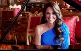 Kate Middleton surpreende ao piano em noite de Eurovisão com vestido de mais de 3.500 euros