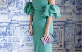Tarde de estilo. Famosas arrasam em desfile