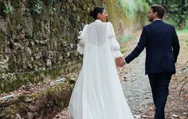 Idevor Mendonça e Joana Marnoto subiram ao altar para selar década de romance