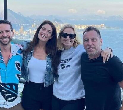 Cristina Ferreira visitou a favela do Vidigal, no Rio de Janeiro