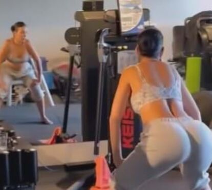 Que trabalho de anca! Georgina domina a arte do twerk e aqui está a prova