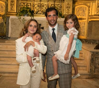 Cavaleiro Paco Velásquez batizou os filhos